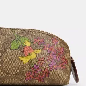 Coach | Accessories | Coach Pencil Case In Signature Canvas With Floral ...